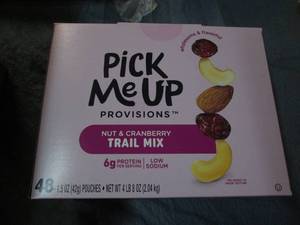 lot 57 image: 48 Packs of nut and cranberry trail...