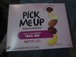 lot 60 image: 48 Packs of nut and cranberry trail...