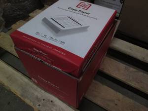 lot 76 image: 5 Reams 8.5 x 11 copy paper...