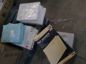 lot 89 image: Legal file jackets and multi tab fo...