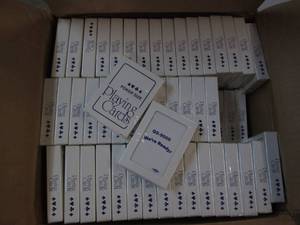 lot 96 image: Lot of Poker size playing cards, st...