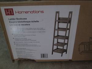 lot 100 image: Ladder bookcase...