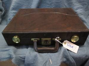 lot 103 image: Briefcase made in USA...