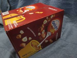 lot 121 image: 192 count hazelnut delight coffee c...