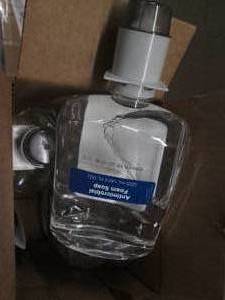lot 141 image: 4 Bottles antimicrobial foam soap c...
