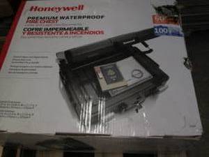 lot 154 image: Honeywell waterproof fire chest...