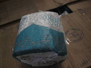 lot 156 image: 80 Rolls of Angel Soft toilet paper...