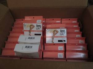 lot 194 image: Case of 36 pair Leggs off black pa...