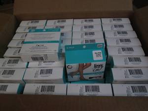 lot 197 image: Case of 64 pair Leggs coffee knee ...