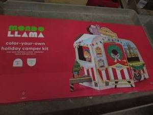 lot 253 image: Color your own holiday camper kit...