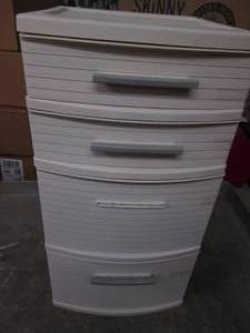 lot 299 image: 4 Drawer storage tower...