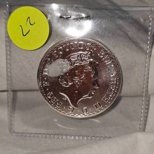 lot 27 image: 2023 1oz Silver Brihania