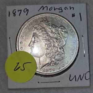 lot 65 image: 1879 Morgan $1 UNC