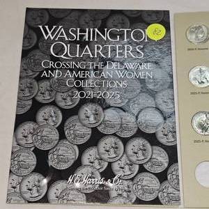 lot 82 image: 2021-2025 American Women 25c P&D , 12 Coin Set