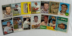 lot 54 image: 1959-1968 14 Card Vintage Baseball Star Lot