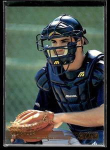 lot 127 image: Joe Mauer RC 2002 Topps Stadium Club Future Star #107 Rookie Minnesota Twins Baseball Card