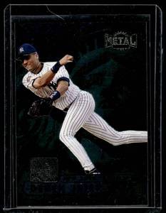 lot 81 image: Derek Jeter Insert 1998 metal Universe #199 Baseball Card