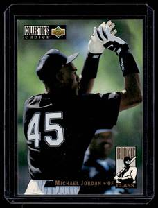 lot 101 image: Michael Jordan RC  1994 Upper Deck Collectors Choice #661 Rookie Baseball Card