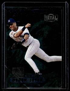 lot 103 image: Derek Jeter Metal Universe 1998 #199 Baseball Card