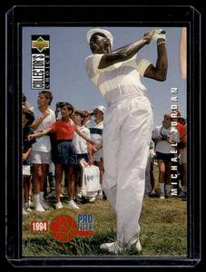 lot 113 image: Michael Jordan 1994 Upper Deck Collectors Choice Pro Files #204 Basketball Card