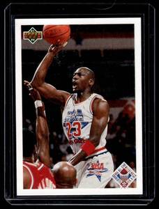 lot 119 image: Michael Jordan 1992 Upper Deck All-Star Weekend #48 Basketball Card