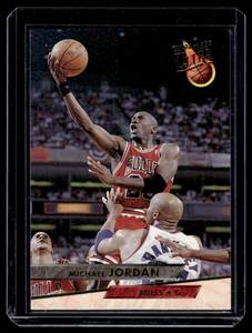 lot 126 image: Michael Jordan 1993-94 Fleer Ultra #30 Basketball Card