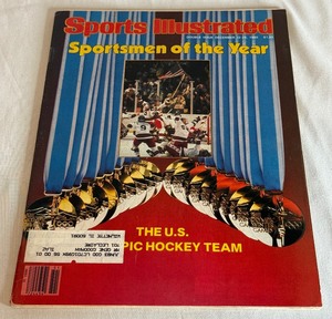lot 17A image: 1980 Sports Illustrated Sportsmen of the Yeat - Team USA Olympic Hockey Team Miracle on Ice