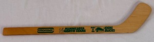 lot 66A image: Minnesota North Stars Mini Hockey Stick