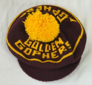 lot 69A image: Minnesota Golden Gophers Winter Hat