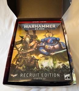 lot 42A image: Warhammer 40,000 Recruit Edition Starter Set - Figure Painting
