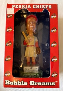 lot 41A image: Peoria Chiefs Baseball Bobblehead