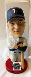 lot 27A image: Harmon Killebrew Minnesota Twins 40th Anniversary Baseball Bobblehead