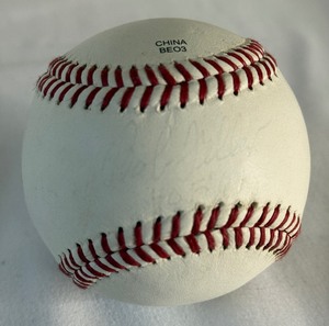 lot 38A image: Bob Feller Signed with COA Rawlings Official League Ball - Faded Signature
