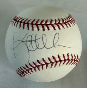 lot 26A image: Kent Hrbek Signed With MLB COA Rawlings OMLB Selig Baseball and Custom Case