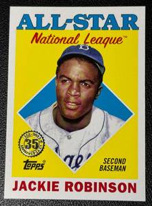 lot 28B image: 2023 Topps Jackie Robinson All-Star Dodgers MLB Baseball Card No. 88AS-11