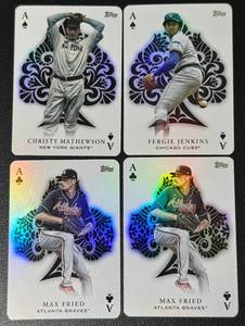 lot 52B image: 4-Card 2023 Topps All-Aces MLB Baseball Card Lot