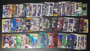 lot 116B image: 57-Card Minnesota Vikings Insert and Parallel Football Card Lot