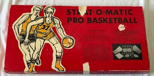 lot 141 image: 1970s Vintage Strat-o-matic Pro Basketball Vintage Game