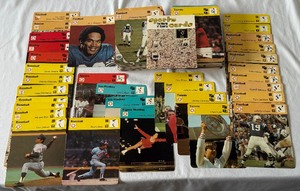 lot 25B image: 1977 Sports Casters Large Lot (200) Vintage Unique Sports Cards