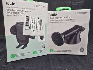 lot 12 image: (2) iottie Smartphone Car Mounts