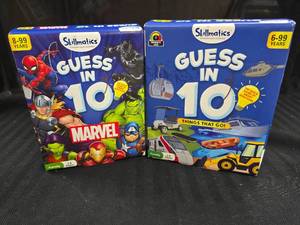 lot 30 image: (2) Skillmatics Guess in 10 Games