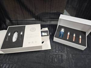 lot 67 image: Juvinesse Electro Stimulation Facial Rejuvenation Kit with Refill Kit