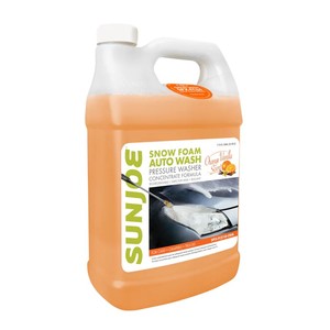 lot 64 image: Sun Joe Premium Snow Foam Car Wash Soap and Cleaner  1-Gal.  Orange-Vanilla Scent