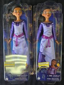 lot 130 image: (2) Disney Wish Asha Dolls