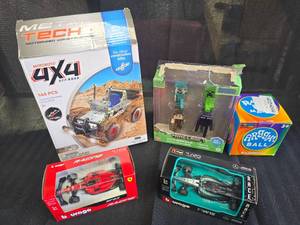 lot 134 image: Assorted Kids Toys, 4x4 Truck, Race Cars and More