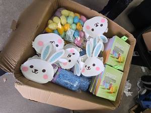 lot 166 image: Very Large Box Full of Everything you Need for Easter but the Candy