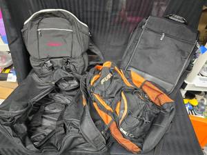 lot 184 image: 2 Back Packs I Duffle 1 Computer case