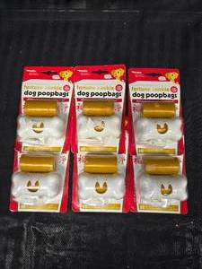 lot 188 image: 6 Poop Bags Packages