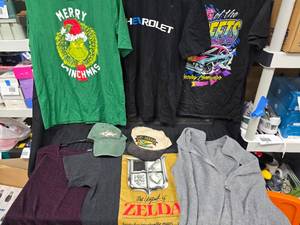lot 194 image: Misc Shirts Chevy Etc