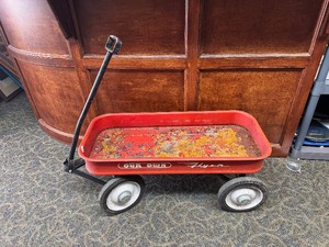 lot 105 image: Our Own Flyer Wagon